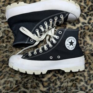 Converse Black High-Top Sneakers